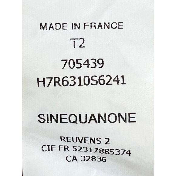 Sinequanone Paisley Print Midi Dress Long Sleeves with Bell Cuff Size 2 - Picture 11 of 13